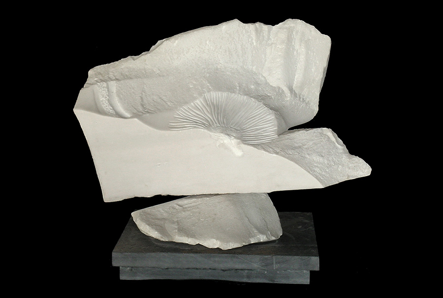 Jania Ashby marble sculpture, Marble Sunrise