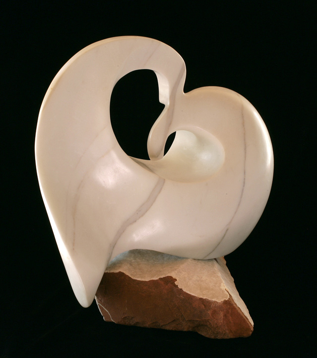 Jania Ashby marble sculpture, In Repose