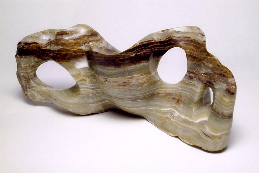 Jania Ashby marble sculpture, Wave Action